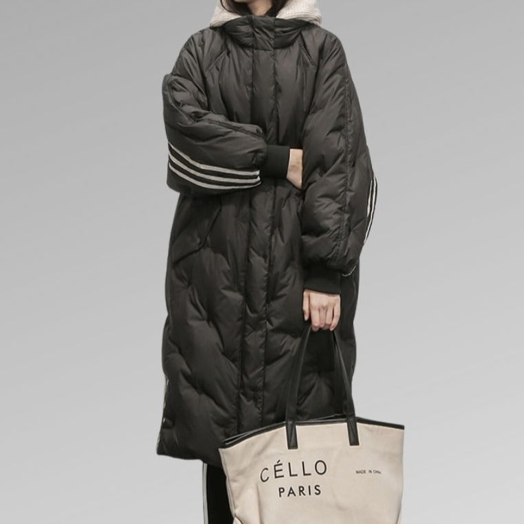Elegant Milan - Longline Puffer Jacket