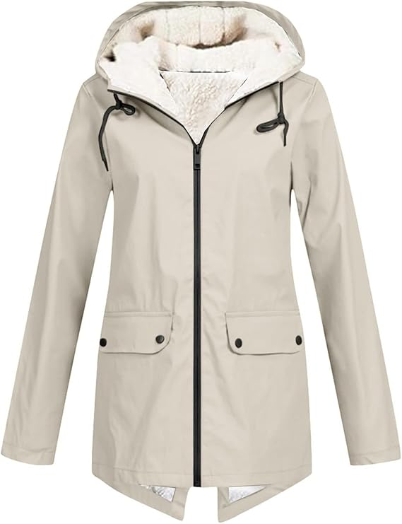 Stylish Claira - Hooded Zipper Jacket