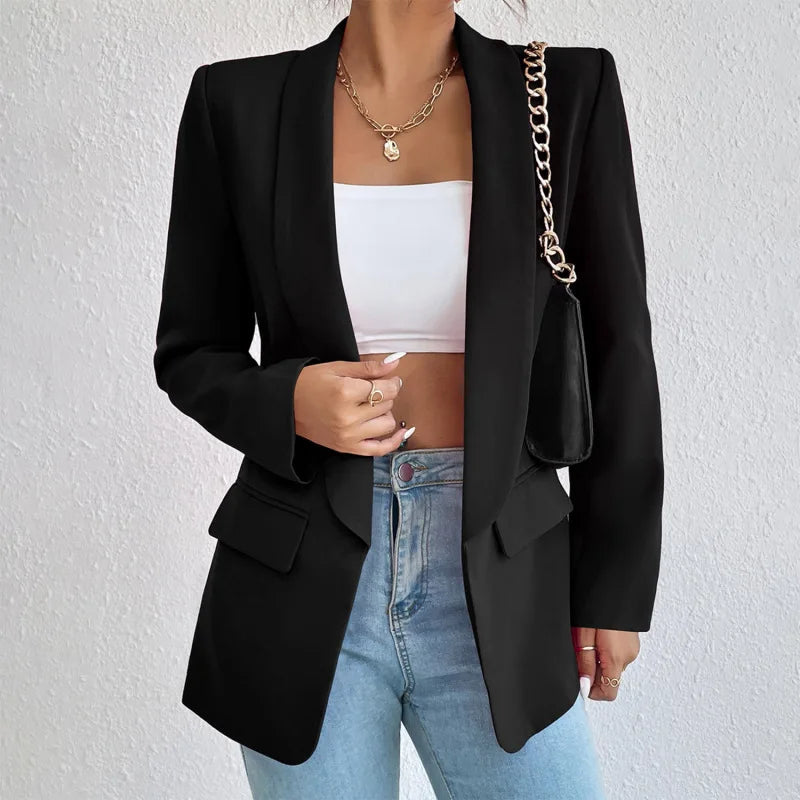 Trendy Shyra - Sleek Tailored Blazer