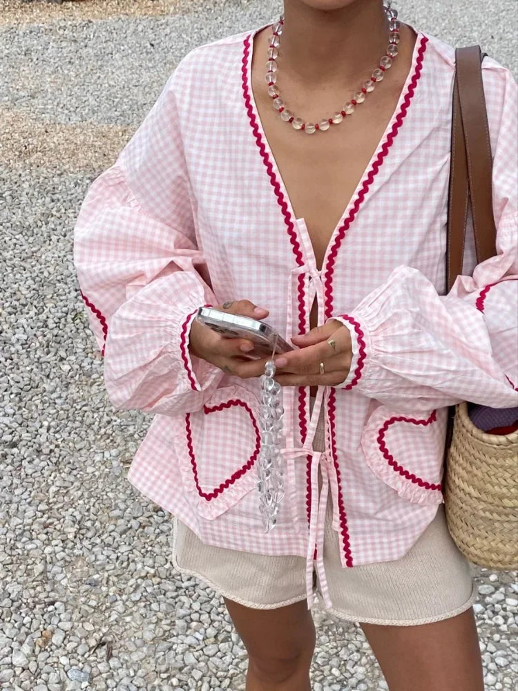 Premium Mila - Heart Blouse
