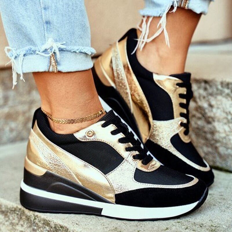 Stylish Sandy - Comfortable Stylish Sneakers