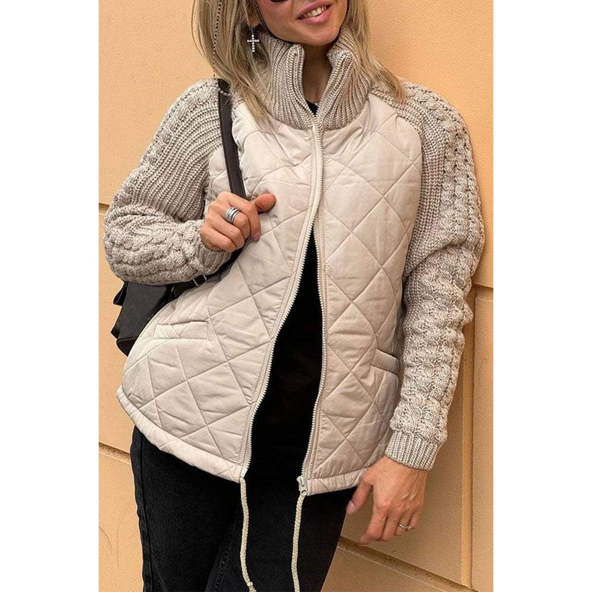 Trendy Ivy - Quilted Warm Jacket