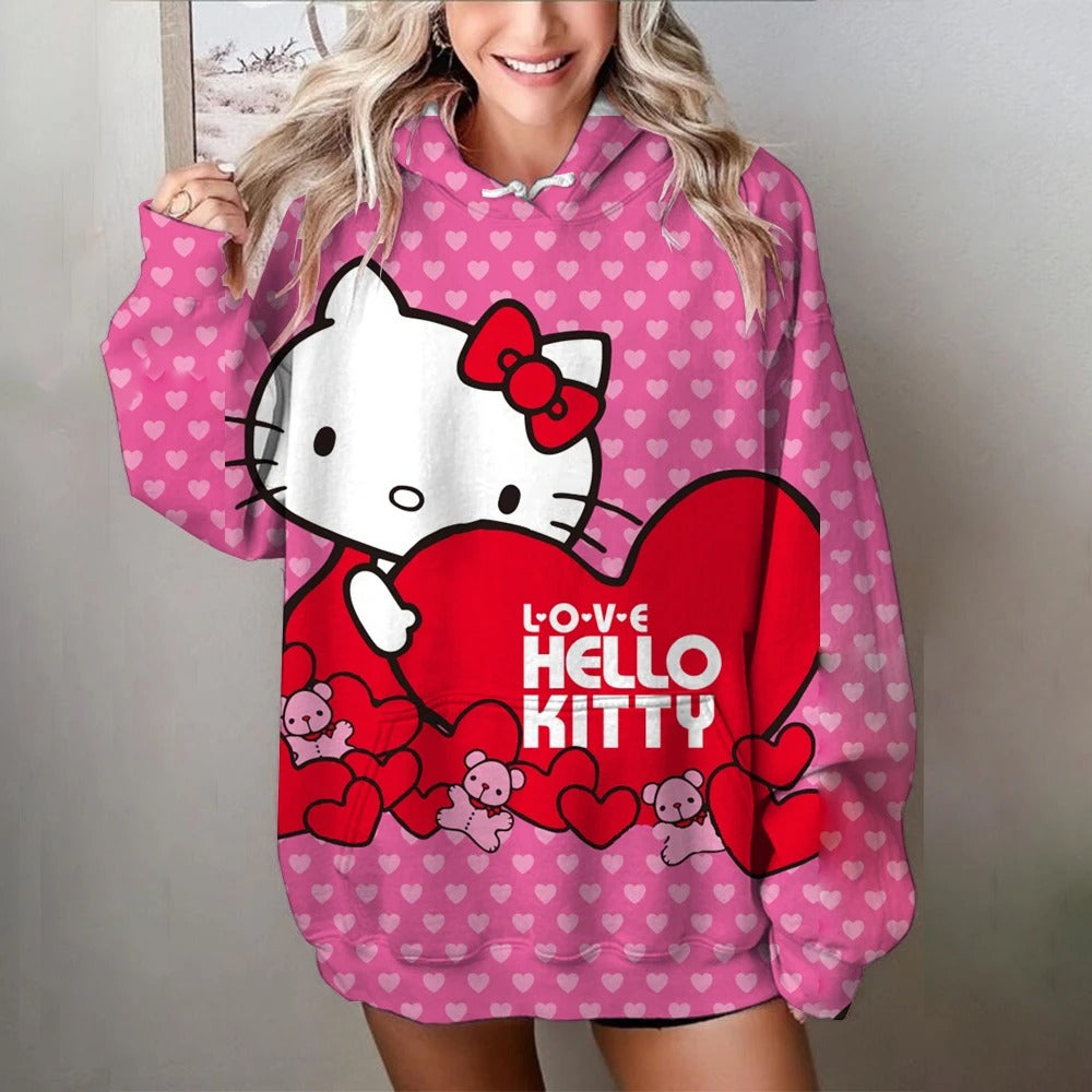 Stylish Hello Kitty Hoodie